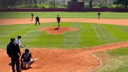 Everett gets out of trouble with ground ball to 2nd.