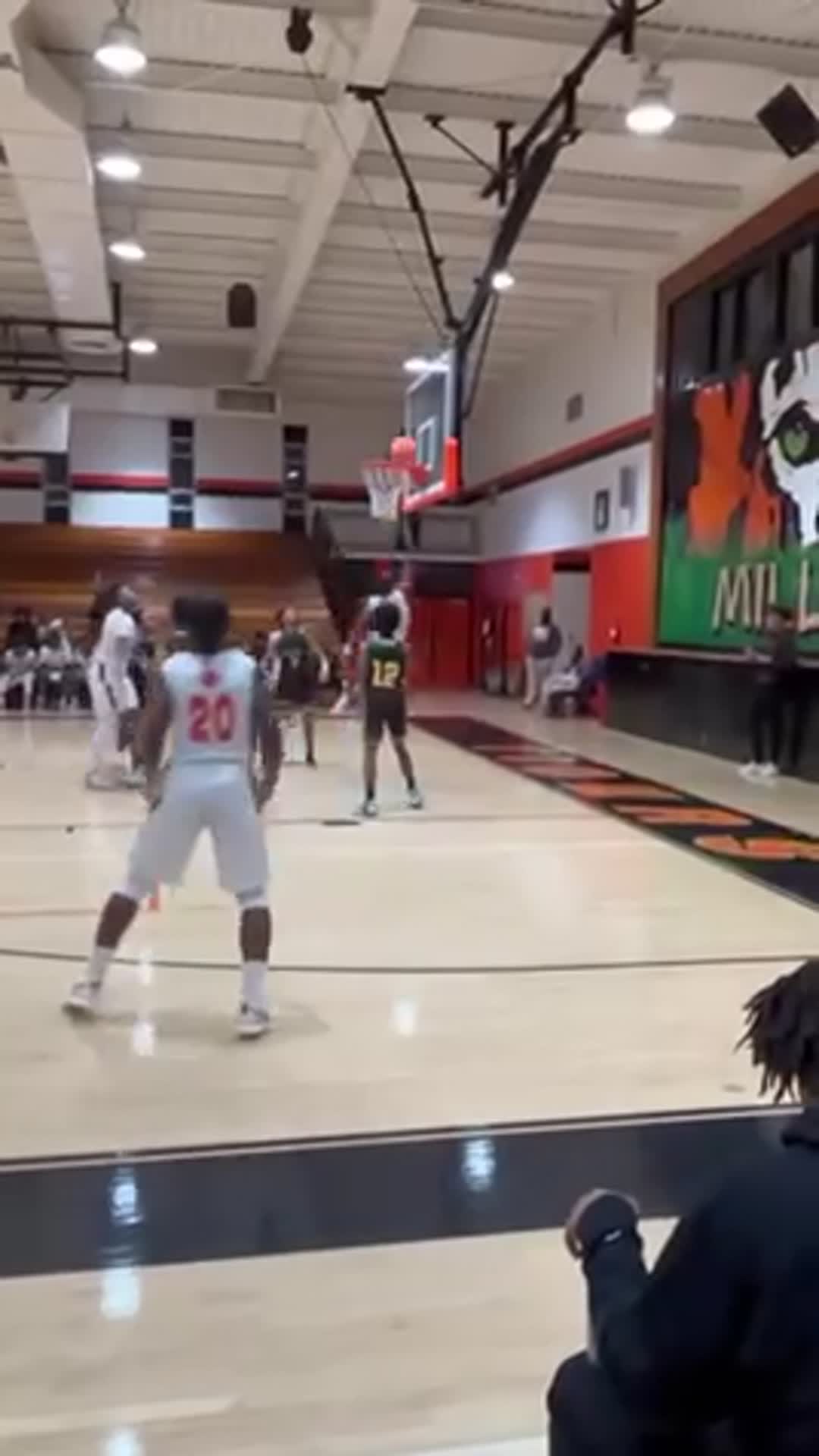 Easy lay on slower defender