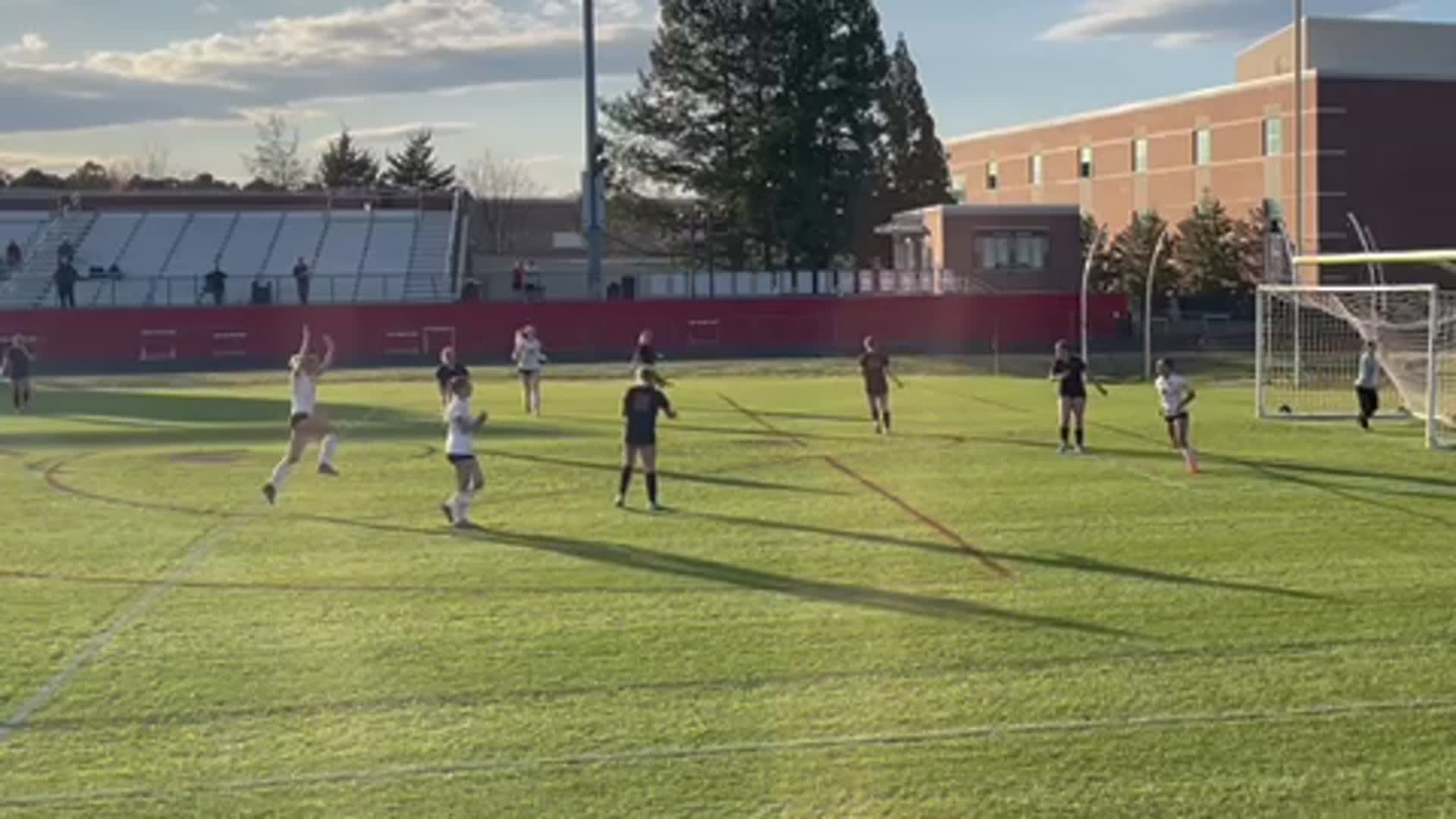 Emily's 1st Goal with Assist from Erin!