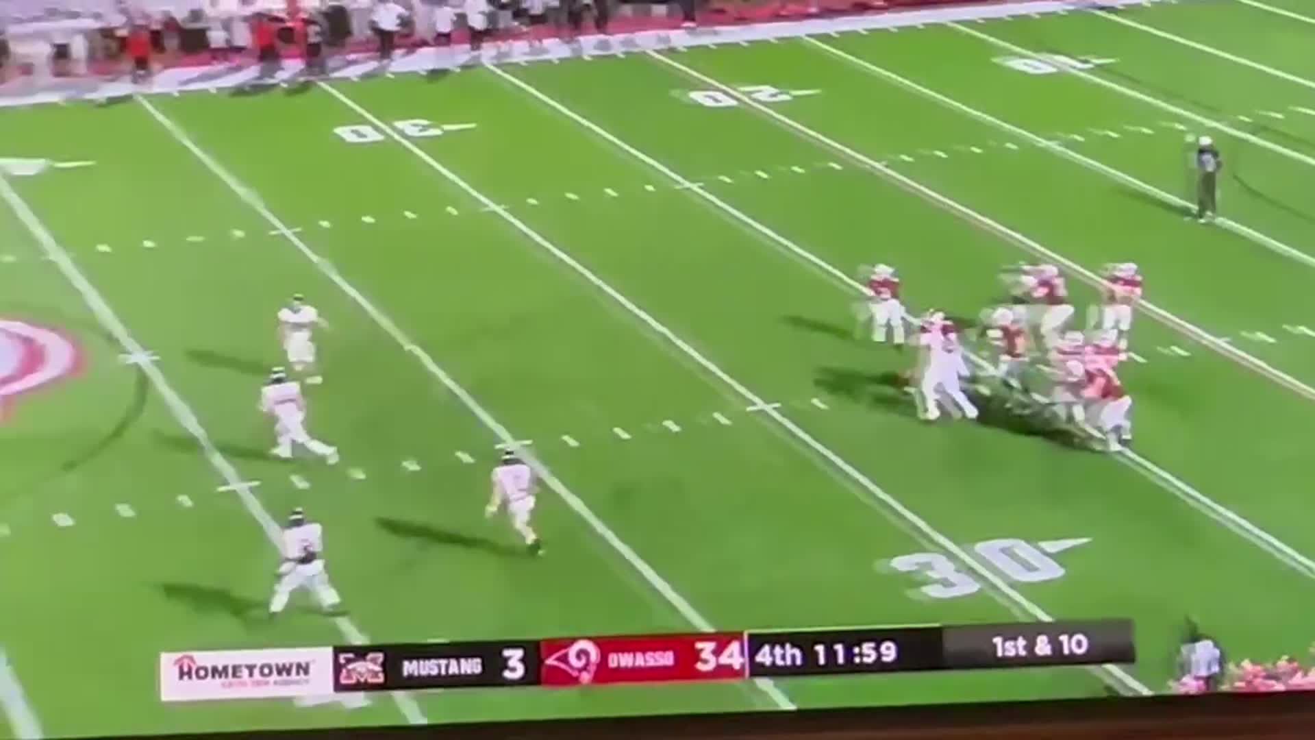 Noah Hill 70 yard touchdown