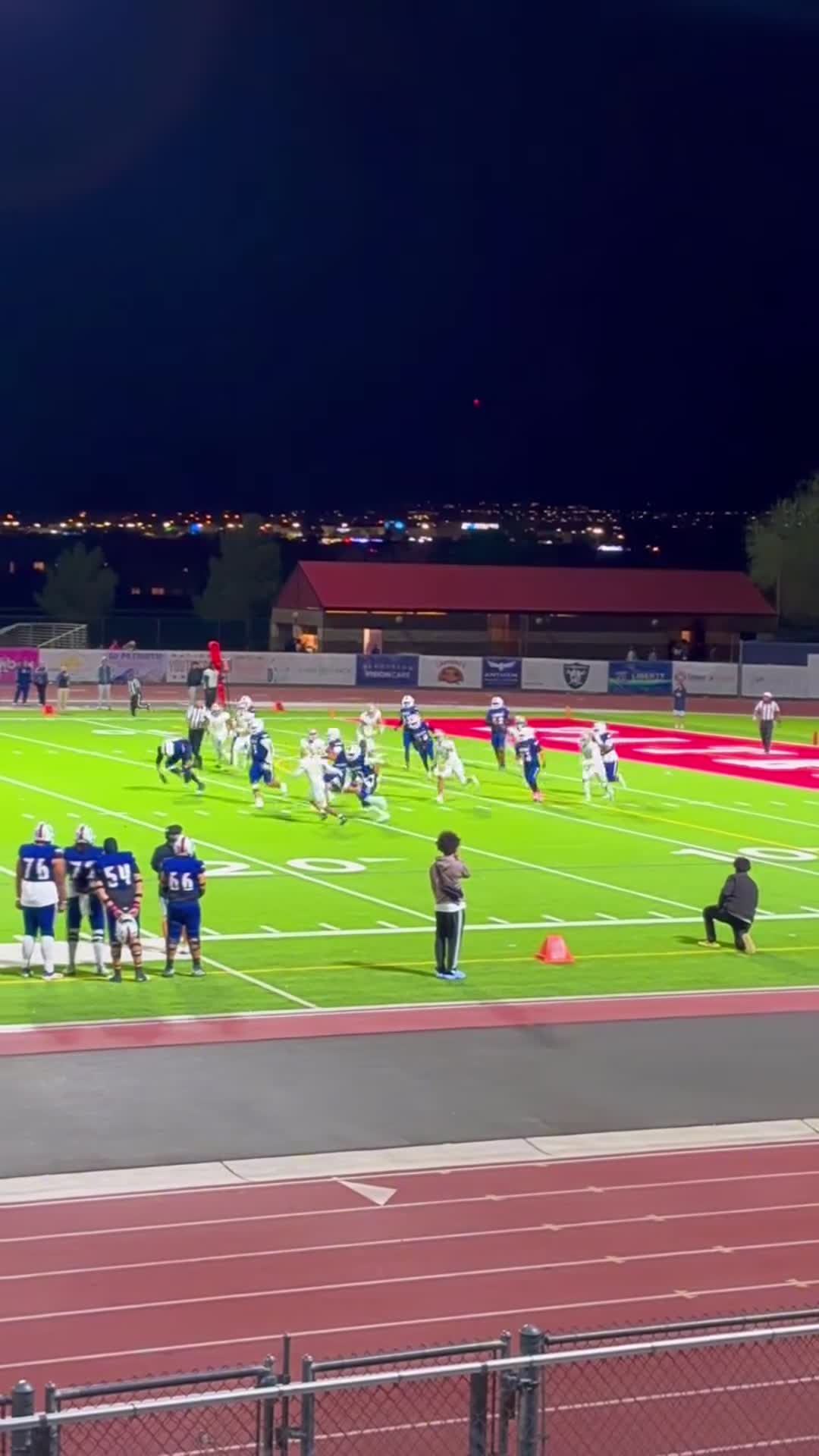 100+ yards and 3 touchdowns