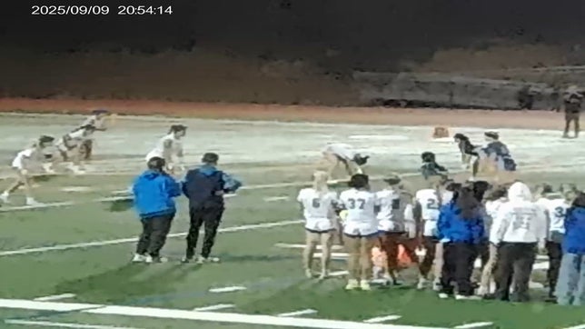 70 yard TD catch and run