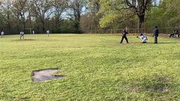 Chase down play by catcher