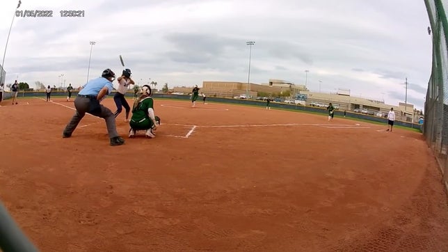Home run against San Luis
