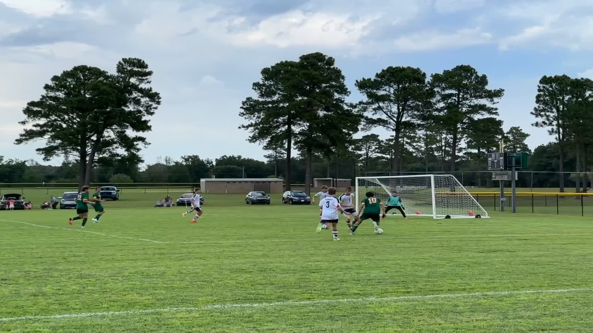 Brooks Atkinson playing a nice pass