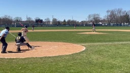 Everett strikes out two vs. Buffalo Grove.