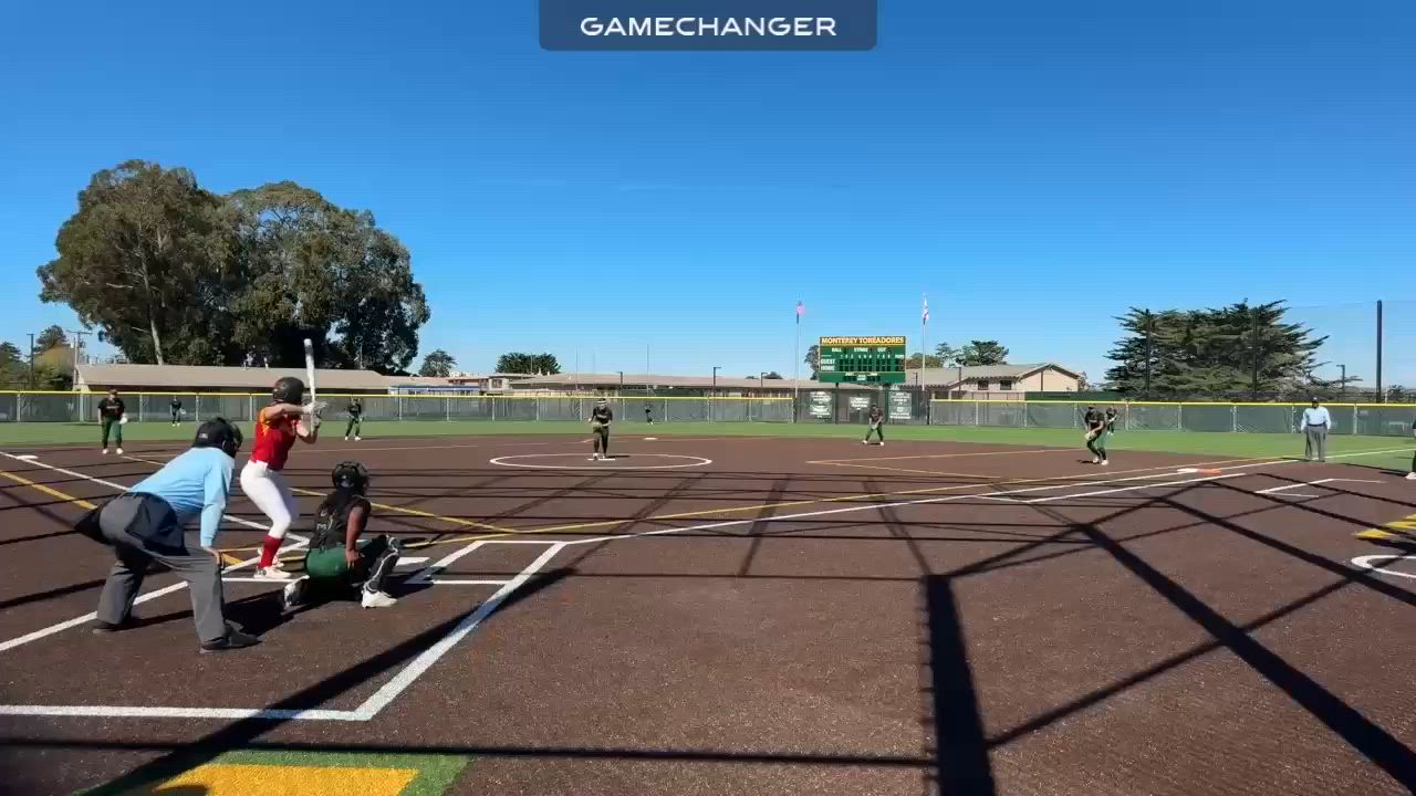 Isis Turner collects two hits at Monterey