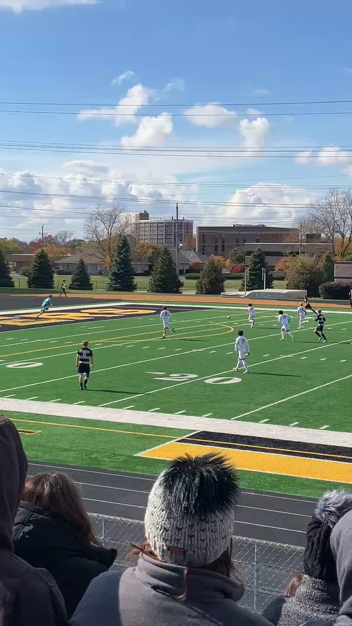 Chuck Stevens c/o 2026 Goal in Sectional Championship