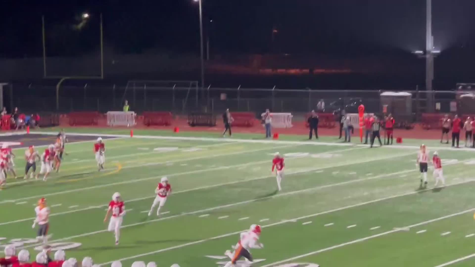 Kamiakin #9 Trent Woodhouse to #7 Michael Kori for a 80 Yard TD Pass