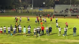 Football game footage vs Berean Baptist