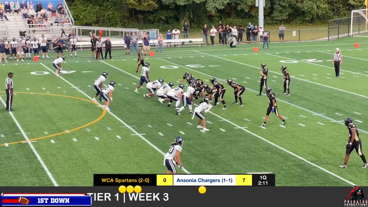 Waterbury Career Academy Highlights vs Ansonia High School