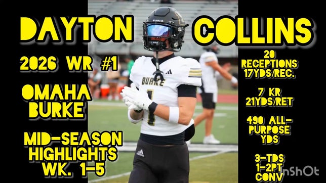 Mid-Season Highlights-Wks. 1-5