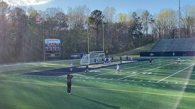 Corner kick goal