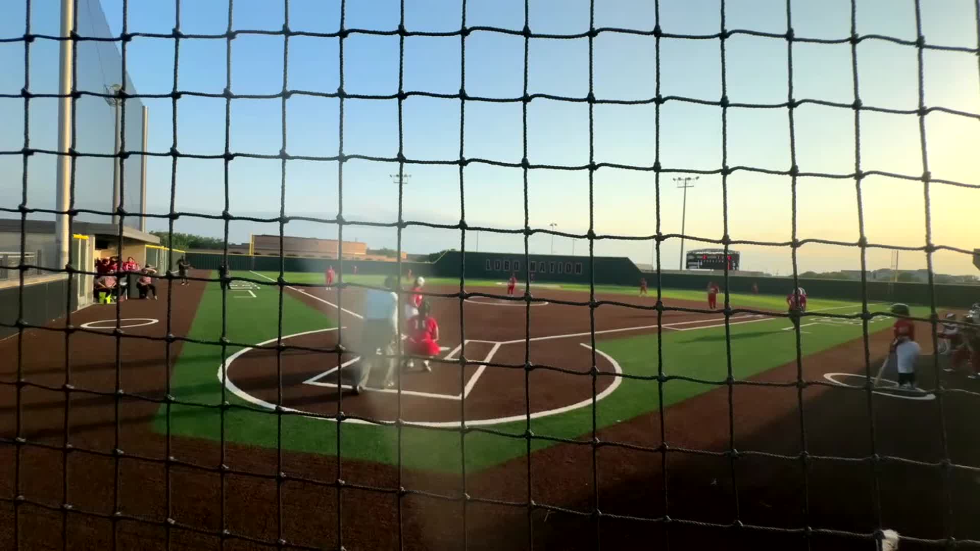 McKenna Simmons (SR) Homerun to left field