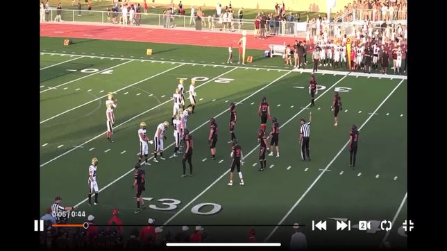 Brooks as a sophomore showing off the speed