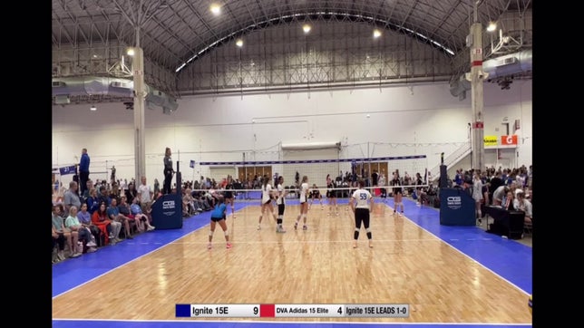 Ignite Elite Club Season, 15 Elite; Riley Mowry, #9, DS/RS