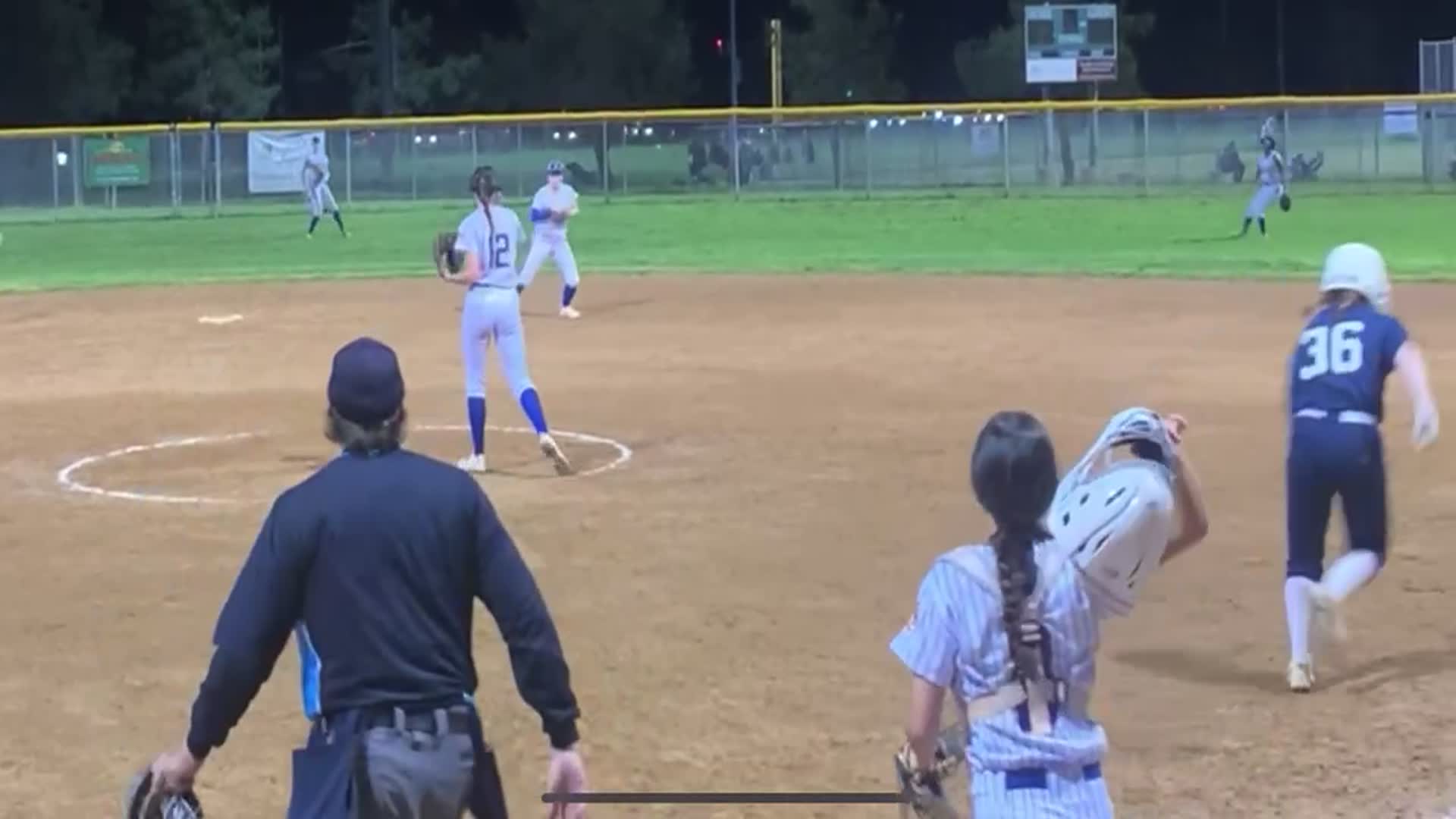 Brooklynn clark defensive putout