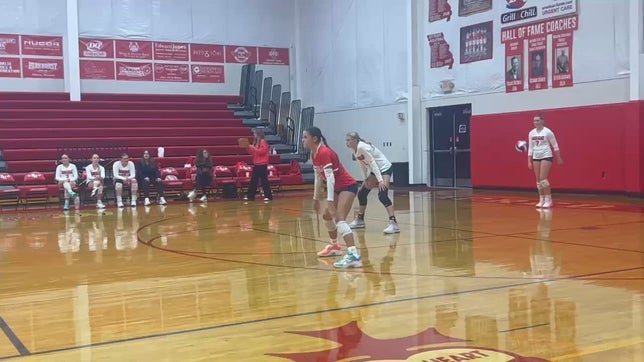 Serving and setting a push for a kill