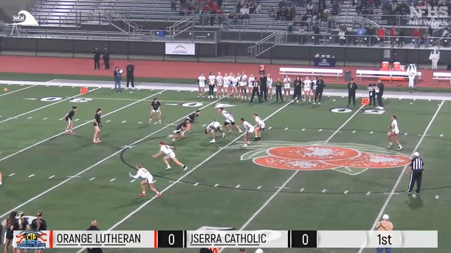 The Lions beat Orange Lutheran 25-20 to win the D1 Section Title.