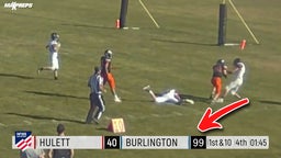 6-Man Football is WILD | Wyoming Burlington wins 99-40