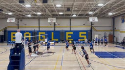 4/10/2025 Varsity Boys Volleyball - Pioneer @ Oak Grove