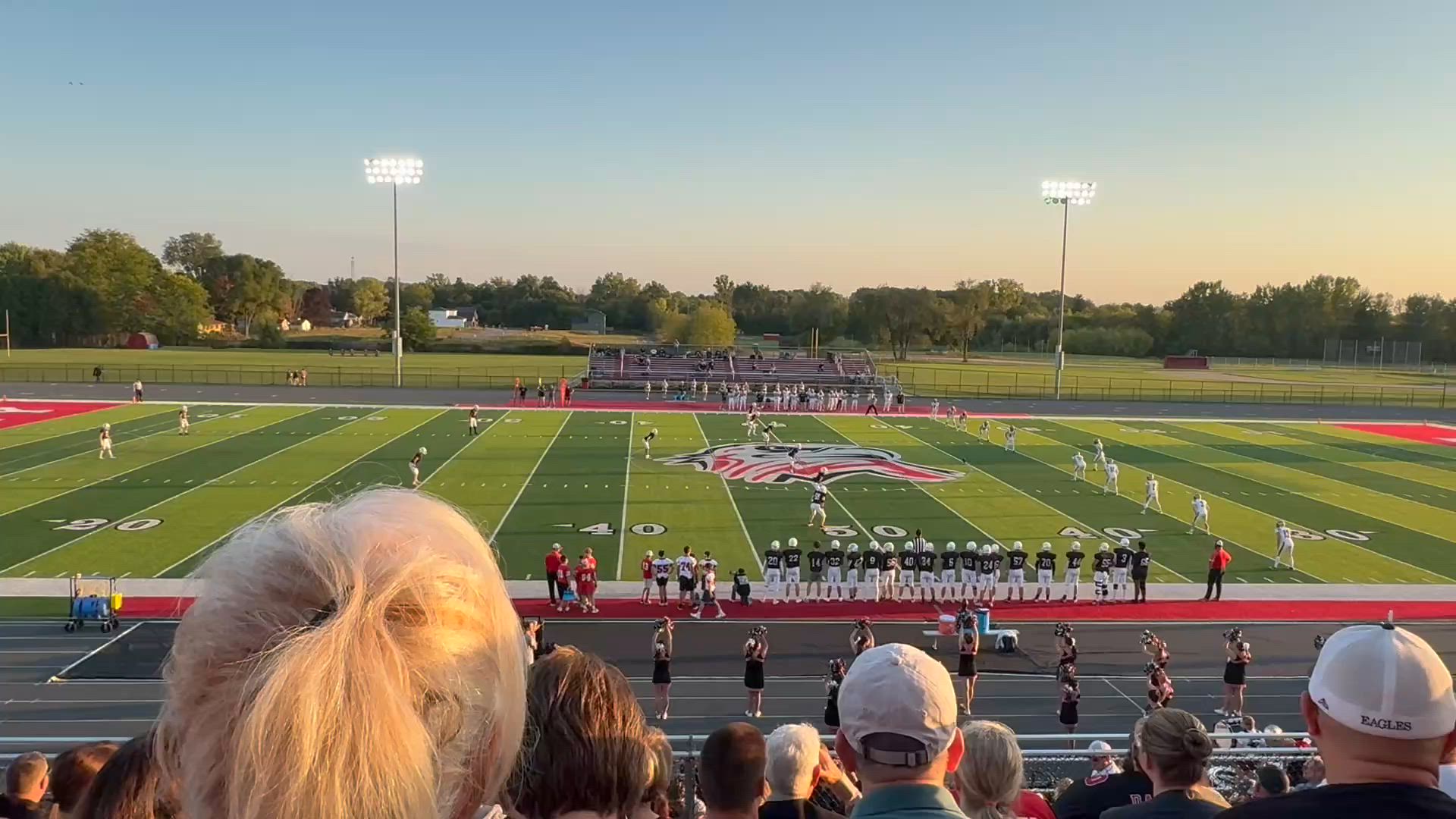 Nice run on the opening kick off for Kent city