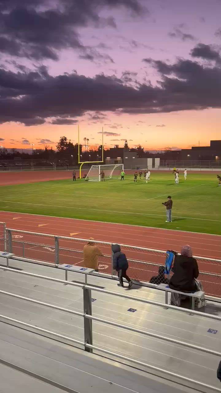 Goal to tie the game vs Del Oro High School