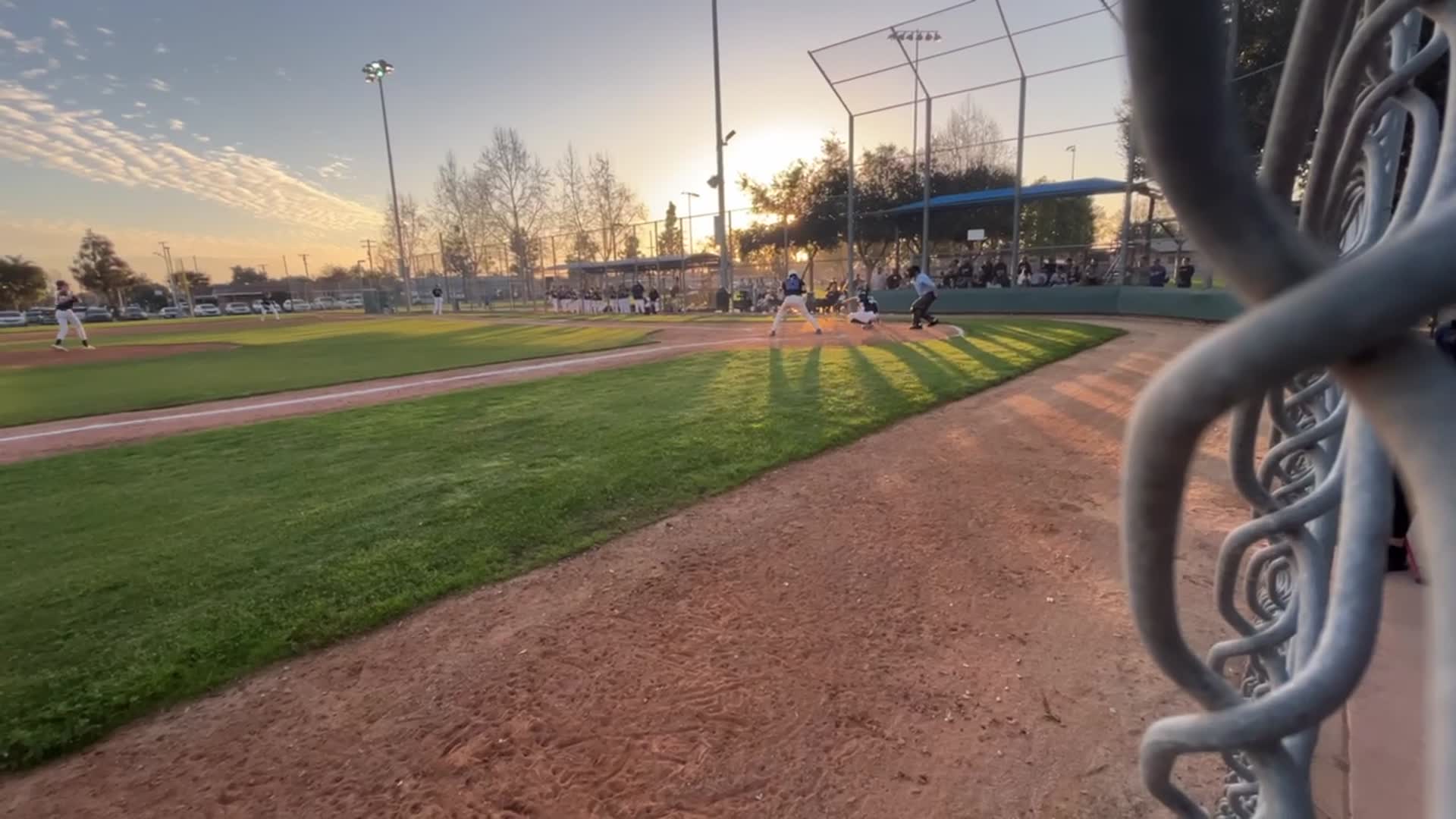 Stealing home on a passed ball