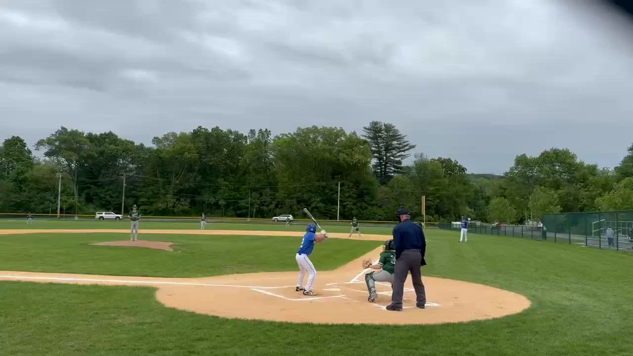 Caught looking for the K down the middle