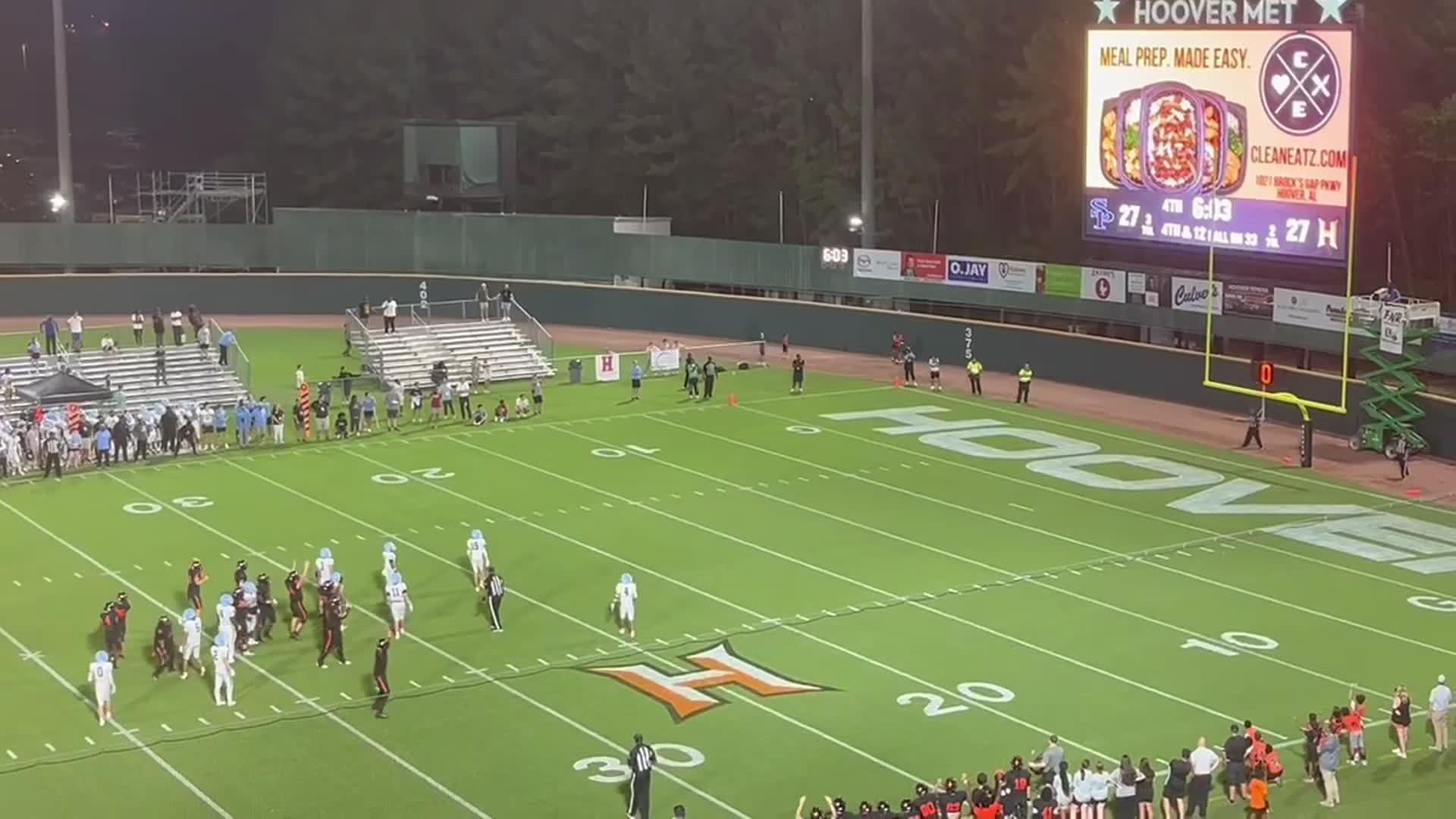 49 yards FG vs Spain Park 8/30/2024