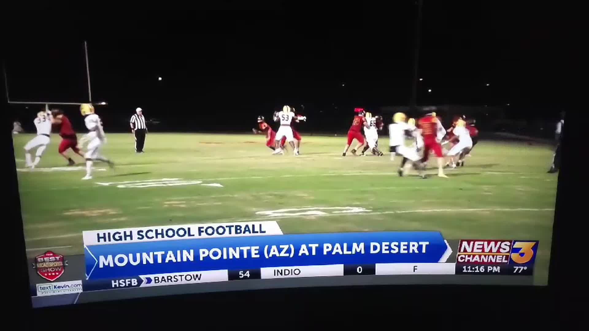 Tip Drill for the TD - Play of the Week Candidate