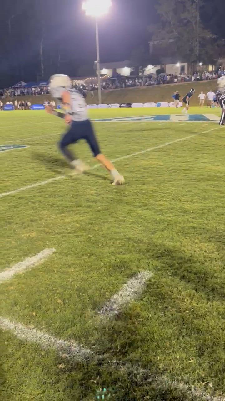Interception to stop a drive in the 2nd quarter.