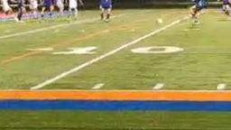 Charlie Scott with the finish