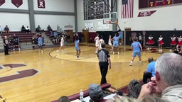 Station Camp vs Glencliff on Feb. 24, 2024 - foul by Glencliff at Region Quarterfinals