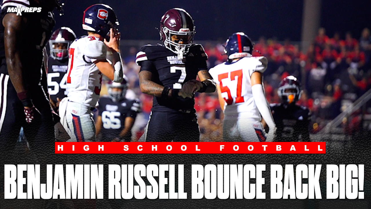 Benjamin Russell Bounces Back With 40-7 Win Over Central of Clay County