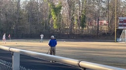 Gabby Graham scores on the header