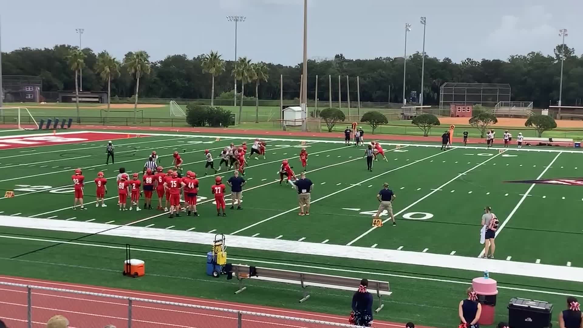 Owen Shoultz 75 yard rushing TD vs ASA