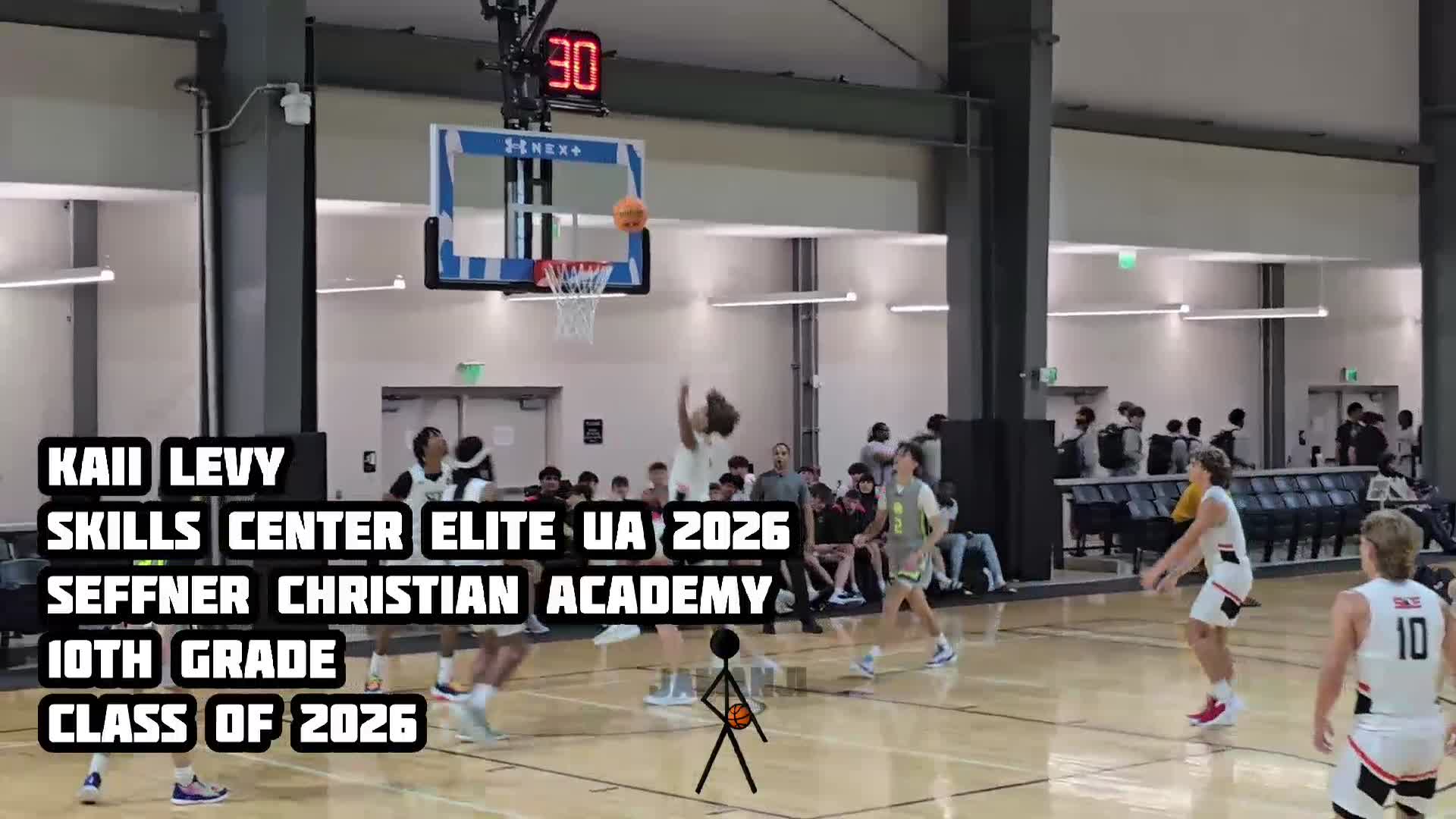 Kaii Levy 
Skills Center Elite UA 2026
Seffner Christian Academy 
10th Grade 
Class of 2026