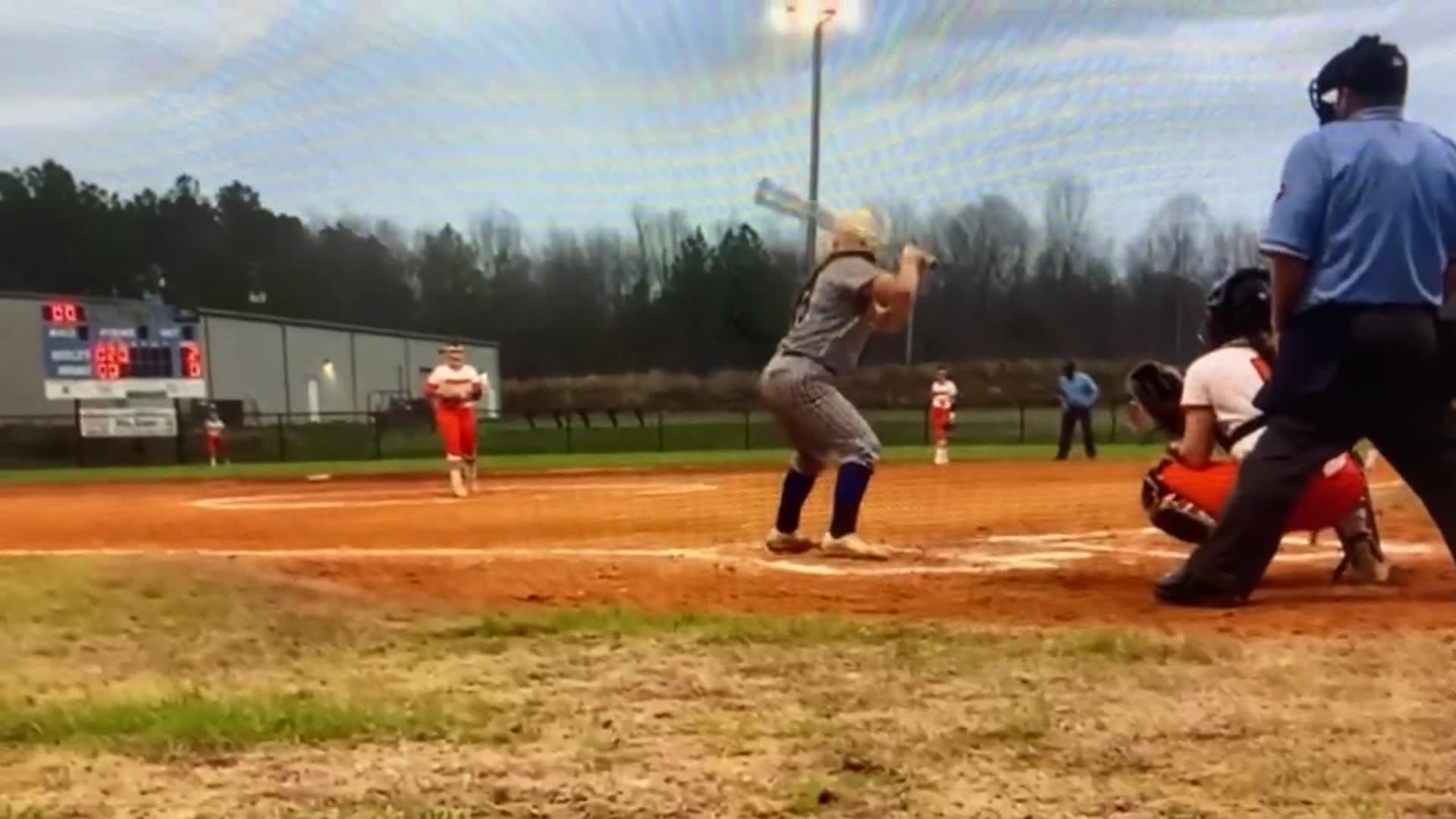 Home run #1 Freshman season