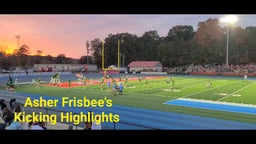 Asher Frisbee's highlights West Iredell vs North Iredell