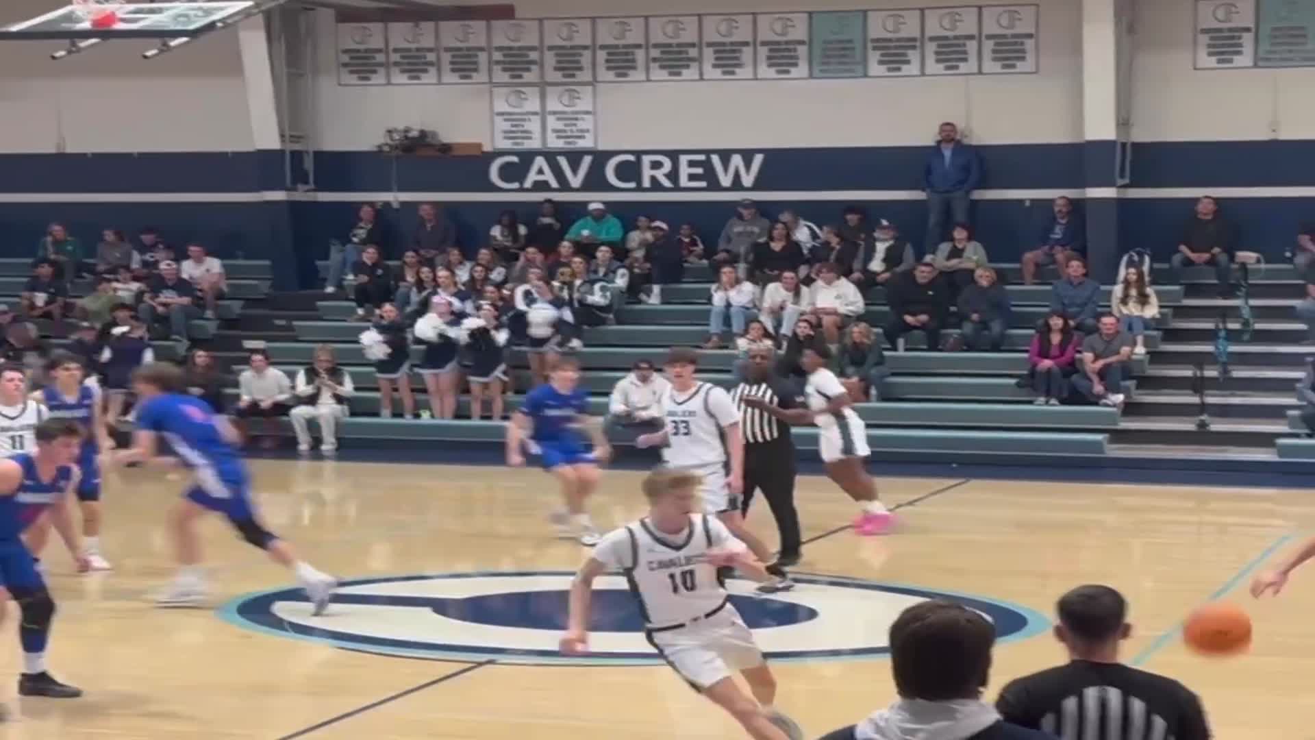 25 points, 13 rebounds, six blocks against Emmanuel high