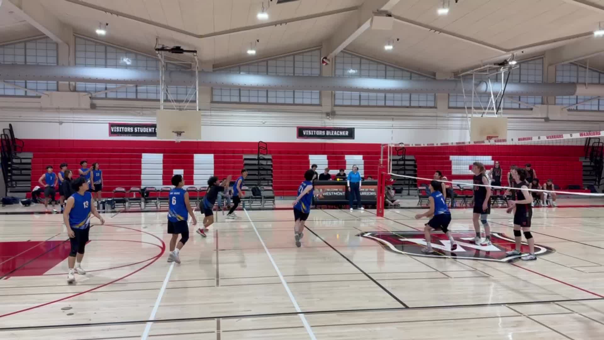 4/24/2025 Varsity Boys Volleyball - Oak Grove @ Westmont