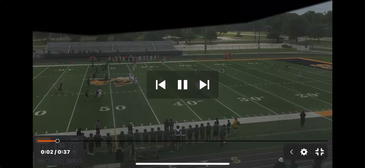 Kick off return for TD