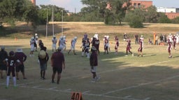DE Colton Minor sheds the block and makes the tackle