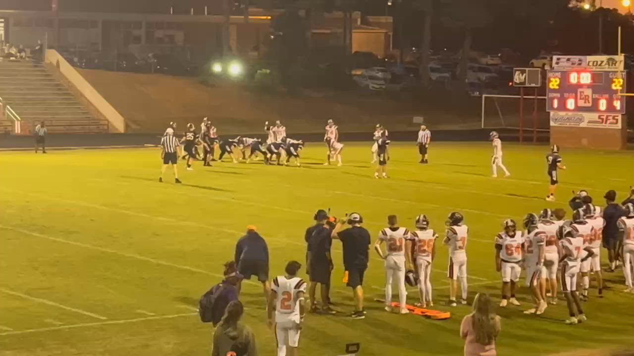 Abel Brown 1st Interception