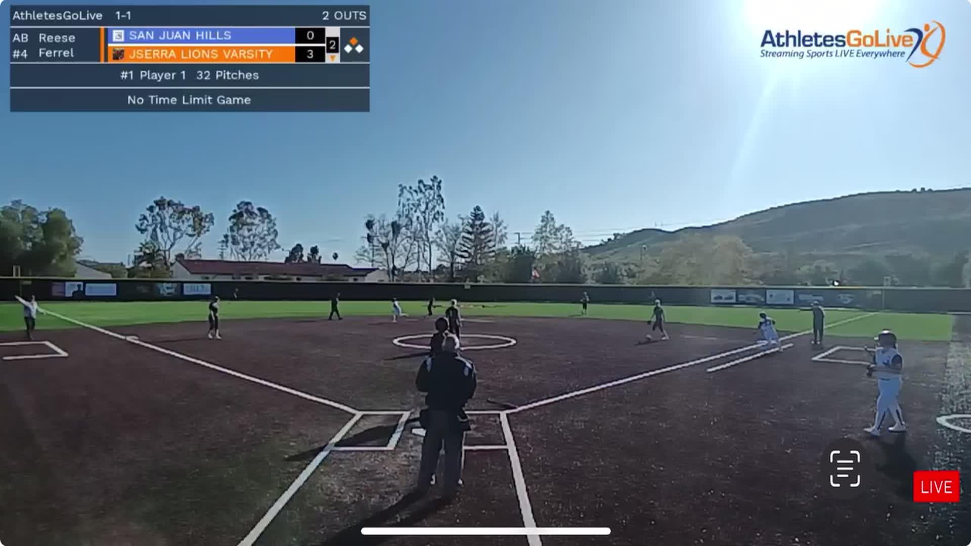 Alyssa Grajeda 2025 - Triple with RBI vs SJH