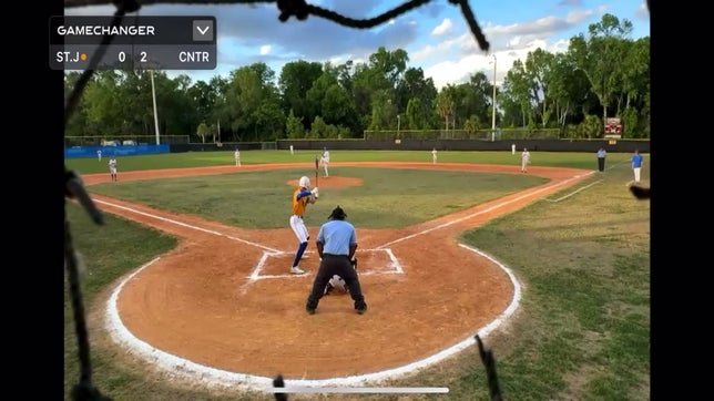 Adam Stillwell hits his 2nd home run of the season in the FCAL championship