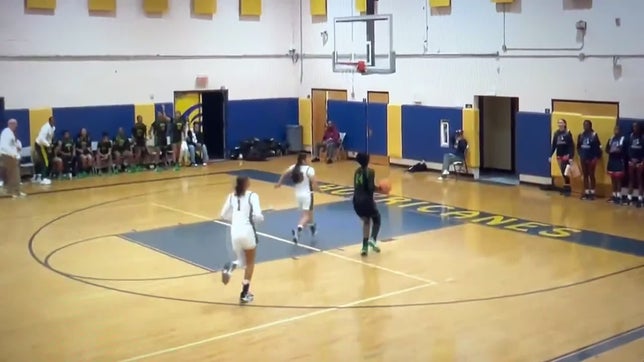 Tyrell with the steal for two