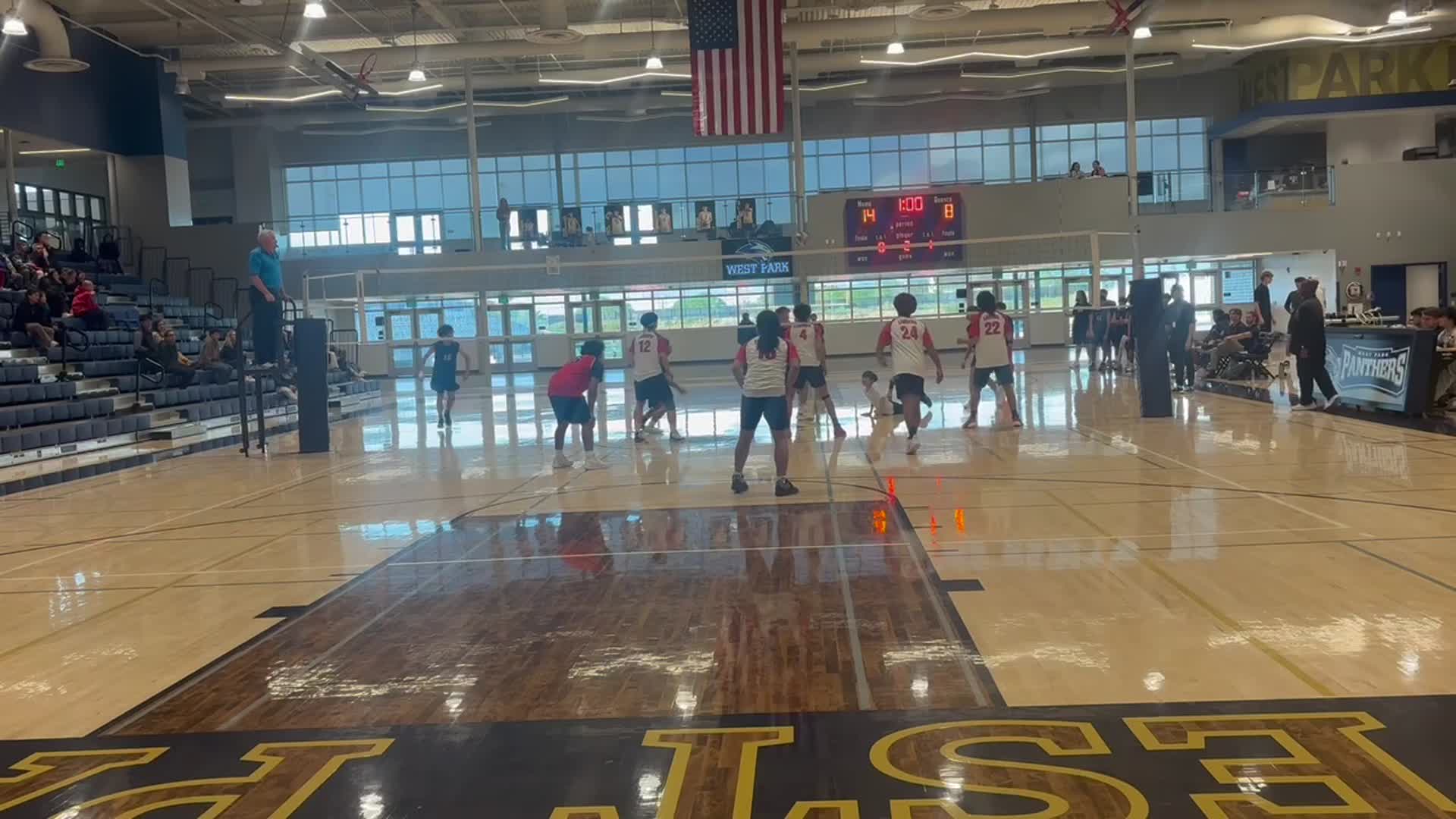 Big solo block from outsider hitter