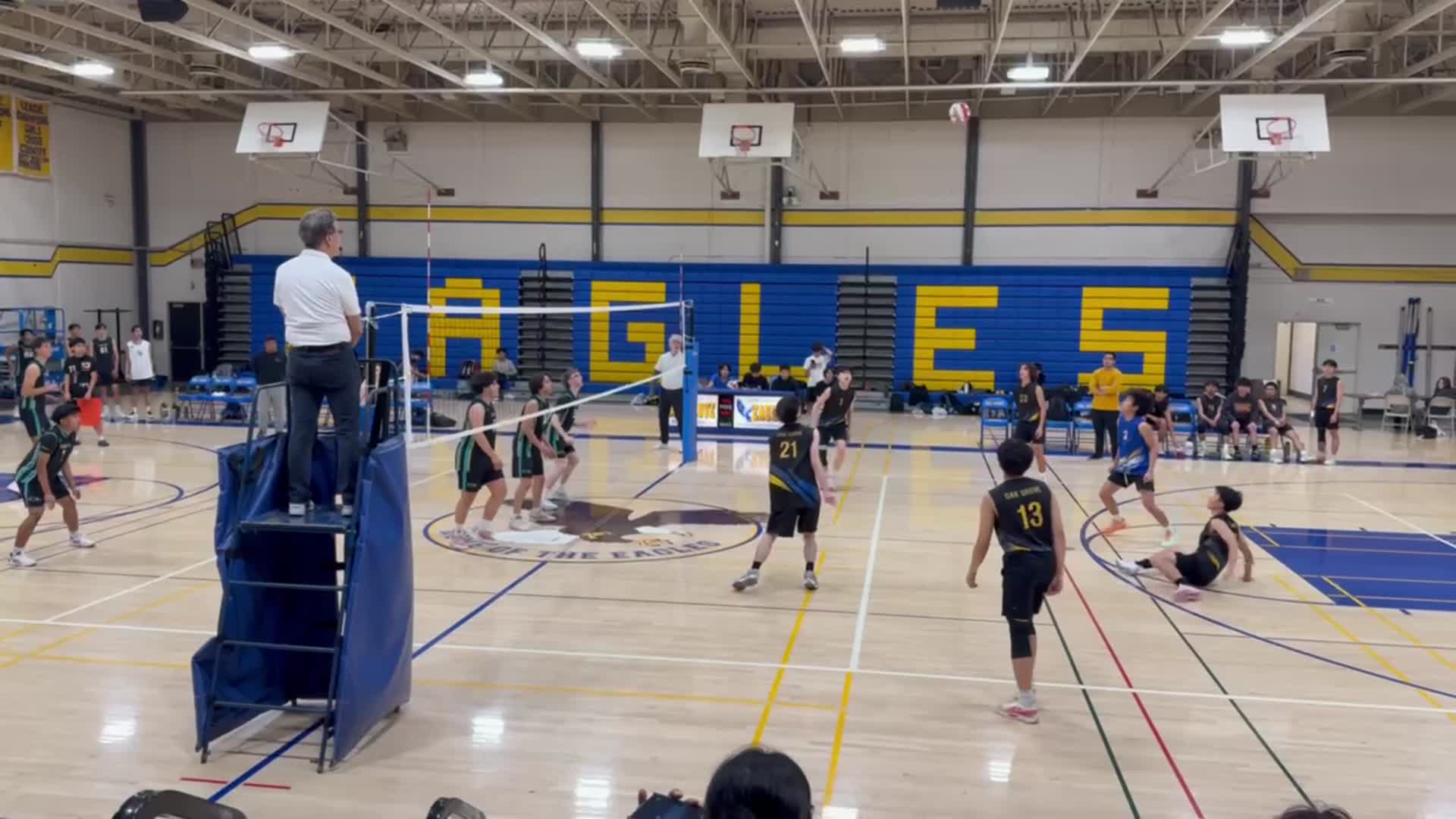 4/1/2025 Varsity Boys Volleyball - Christopher @ Oak Grove